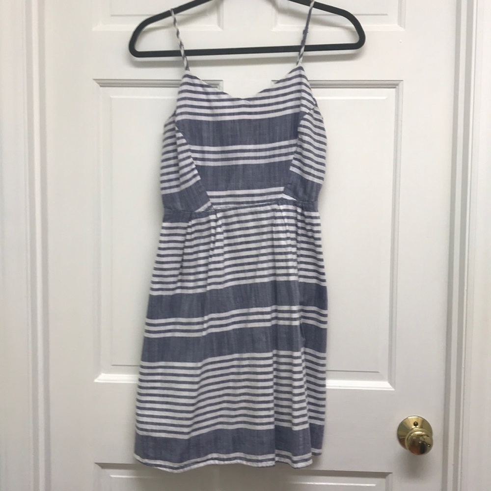 Chambray and Cotton Summer Dress